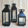 Lanter set of 3 in Black